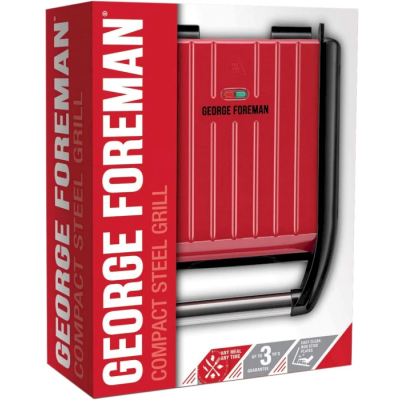 Гриль RUSSELL HOBBS George Foreman 25030-56 Compact Steel Grill