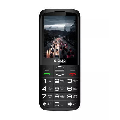 Телефон Sigma Mobile Comfort 50 Grace Black 2023