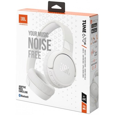 Навушники JBL TUNE 670NC (JBLT670NCWHT) White