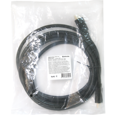 Кабель DEFENDER HDMI-10 HDMI M-M ver1.4, 3м, пакет Кабель DEFENDER HDMI-10 HDMI M-M ver1.4, 3м, пакет