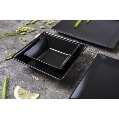 Тарілка IPEC TOKYO чорний/26х26 см /обід.(1) (30900238)