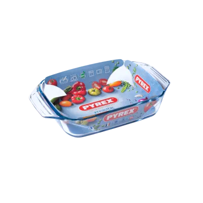 Форма с/к PYREX Irresistible форма скл.прямокут. 31х20х6см (2,1л) (407B000/8046)
