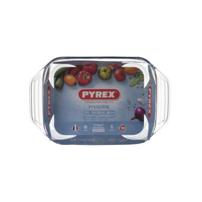 Форма с/к PYREX Irresistible форма скл.прямокут. 31х20х6см (2,1л) (407B000/8046)