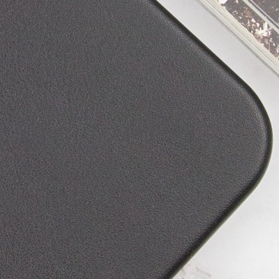 Шкіряний чохол Leather Case (AAA) with MagSafe and Animation для Apple iPhone 14 Pro Max (6.7") Midnight