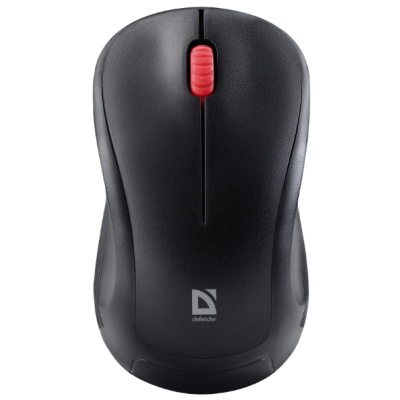 Миша DEFENDER (52205) Bit MB-205, 3D, 1200dpi, BLACK, wireless, silent