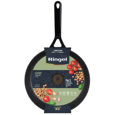 Сковорода RINGEL Curry Глибока 28 см б/крышки (RG-1120-28)