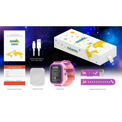 Смарт-годинник Для дітей GARMIX PointPRO-200 4G PINK Рожевий