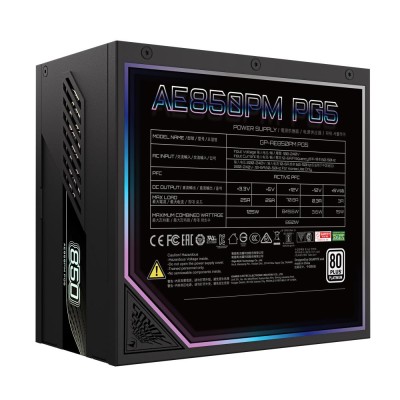 Блок живлення ATX3.0 850W GP-AE850PM PG5 GIGABYTE