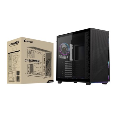Корпус ATX W/O PSU GB-AC400G BLACK GIGABYTE