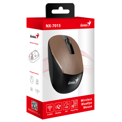 Миша GENIUS NX-7015 ROSY BROWN NP Миша GENIUS NX-7015 ROSY BROWN NP