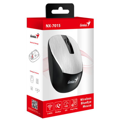 Миша GENIUS NX-7015 SILVER NP