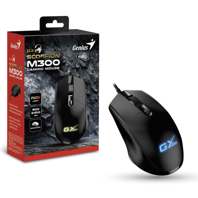 Миша GENIUS Scorpion M300, Чорна ,USB Миша GENIUS Scorpion M300, Чорна ,USB