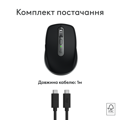 Миша LOGITECH MX Anywhere 3S for Ma, Space Grey (910-006947) Миша LOGITECH MX Anywhere 3S for Ma, Space Grey (910-006947)