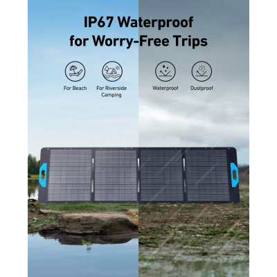 Сонячна зарядна панель ANKER SOLIX PS200 Solar Panel - 200W / 48V(4.17A) / MC4 / XT60 Сонячна зарядна панель ANKER SOLIX PS200 Solar Panel - 200W / 48V(4.17A) / MC4 / XT60