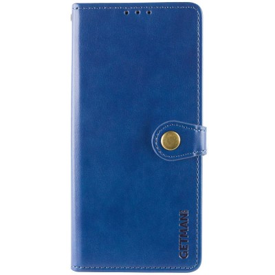Шкіряний чохол книжка GETMAN Gallant (PU) для Xiaomi Redmi Note 13 5G Синій Шкіряний чохол книжка GETMAN Gallant (PU) для Xiaomi Redmi Note 13 5G Синій