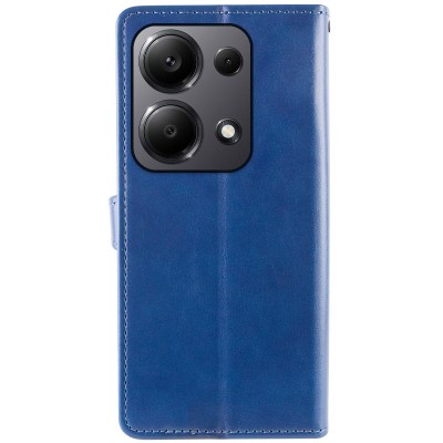 Шкіряний чохол книжка GETMAN Gallant (PU) для Xiaomi Redmi Note 13 5G Синій Шкіряний чохол книжка GETMAN Gallant (PU) для Xiaomi Redmi Note 13 5G Синій