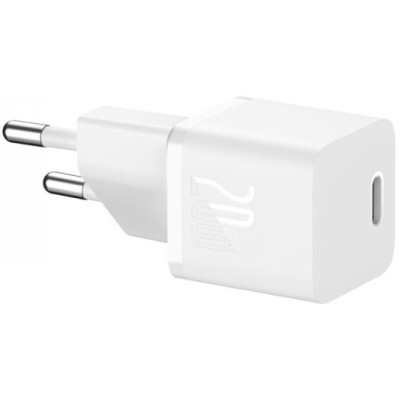 Зарядний Пристрій Baseus GaN5 Fast Charger 1C 20W CCGN050102 White