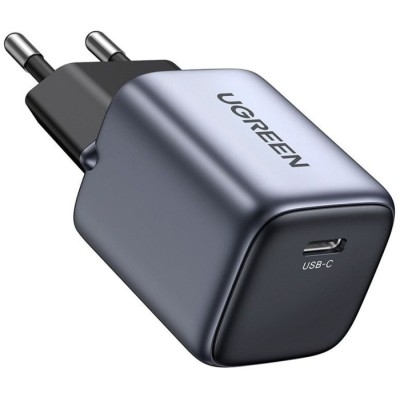 Мережевий Зарядний пристрій UGREEN CD318 Nexode Mini 20W PD GaN Tech Charger (90664) Gray Мережевий Зарядний пристрій UGREEN CD318 Nexode Mini 20W PD GaN Tech Charger (90664) Gray