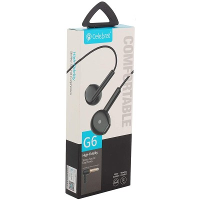 Навушники Celebrat G6 Black