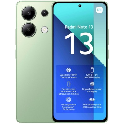 Смартфон Xiaomi Redmi Note 13 8/512GB Mint Green Global