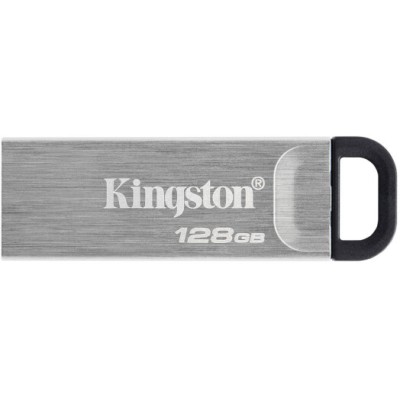 USB флеш USB3.2 128GB Kingston DataTraveler Kyson Silver/Black (DTKN/128GB)