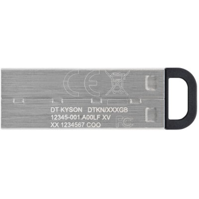 USB флеш USB3.2 128GB Kingston DataTraveler Kyson Silver/Black (DTKN/128GB) USB флеш USB3.2 128GB Kingston DataTraveler Kyson Silver/Black (DTKN/128GB)