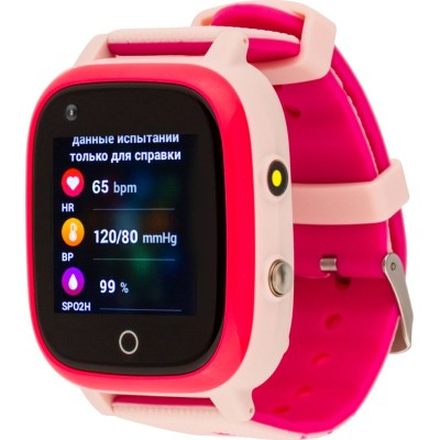Дитячий смарт-годинник AmiGo GO005 4G WIFI Thermometer Pink