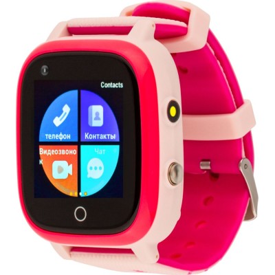 Дитячий смарт-годинник AmiGo GO005 4G WIFI Thermometer Pink
