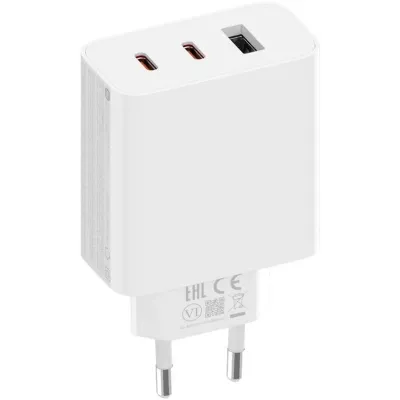 Зарядний Пристрій Xiaomi 67W GaN Charger 2C1A (BHR7493EU) White