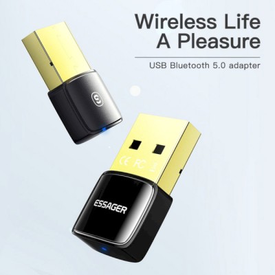Bluetooth Адаптер Essager Starlord USB Bluetooth 5.0 Adapter Black (EBT50-XJ01-Z)