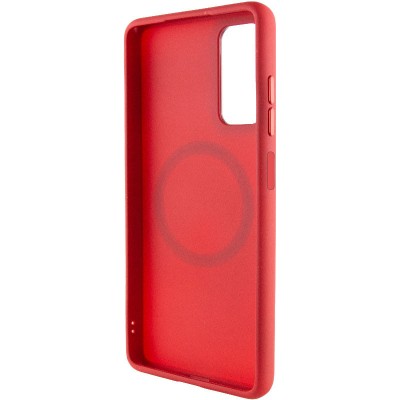 TPU чохол Bonbon Metal Style with MagSafe для Xiaomi Redmi Note 11 (Global) / Note 11S Червоний / Red