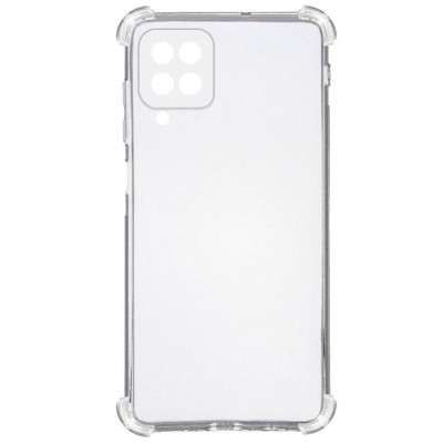 TPU чохол GETMAN Ease logo посилені кути Full Camera для Samsung Galaxy M33 5G Безбарвний (прозорий)