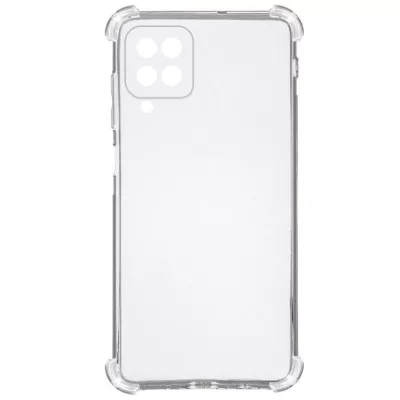 TPU чохол GETMAN Ease logo посилені кути Full Camera для Samsung Galaxy M33 5G Безбарвний (прозорий)