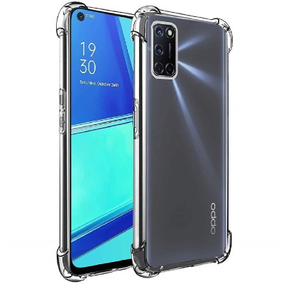 TPU чохол GETMAN Ease logo посилені кути для Oppo A52 / A72 / A92 Безбарвний (прозорий) TPU чохол GETMAN Ease logo посилені кути для Oppo A52 / A72 / A92 Безбарвний (прозорий)