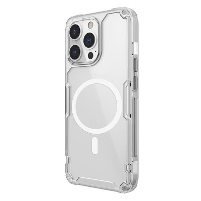 TPU чохол Nillkin Nature Pro Magnetic для Apple iPhone 15 Pro Max (6.7") Безбарвний (прозорий)
