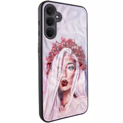 TPU+PC чохол Prisma Ladies для Samsung Galaxy A35 Ukrainian Girl