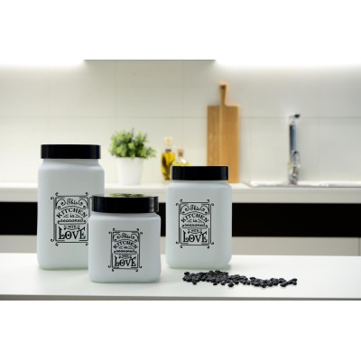 Банка HEREVIN MAT Kitchen WHITE 2 л (147016-803)