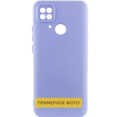 Чехол Silicone Cover Lakshmi Full Camera (A) для Xiaomi Poco M5 Сиреневый / Dasheen