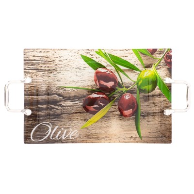 Блюдо VIVA OLIVES з ручками /35х22.5 см в уп. (S3235-Q007) Блюдо VIVA OLIVES з ручками /35х22.5 см в уп. (S3235-Q007)