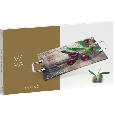 Блюдо VIVA OLIVES з ручками /35х22.5 см в уп. (S3235-Q007) Блюдо VIVA OLIVES з ручками /35х22.5 см в уп. (S3235-Q007)