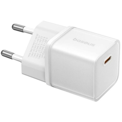 Зарядний Пристрій Baseus GaN5S 30W Wall charger 1Type-C (P10162504213-00) White