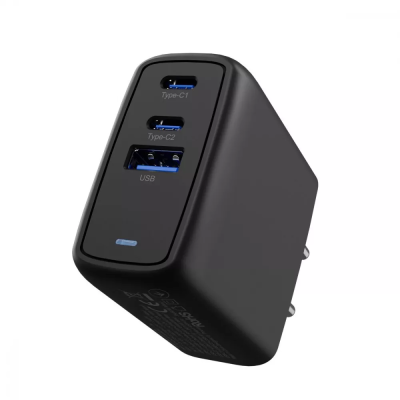 Зарядний Пристрій Proove Shot GaN 67W (2Type-C + USB) (WCSG67120001) Black