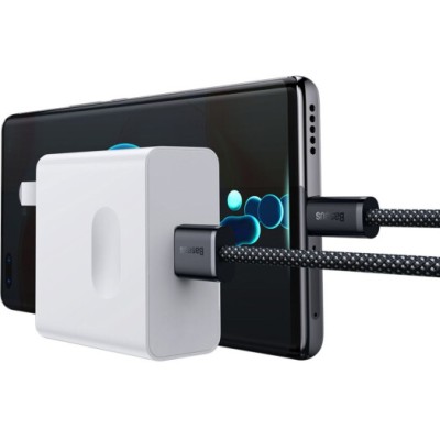 Кабель Baseus Dynamic Series Fast Charging Type-C 100W (1m) CALD000616 Slate Gray