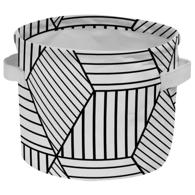 Корзина IDEA HOME TC-35 круг. ткан. Geometry 16х16 см (TC-35 круг. ткан. Geometry)