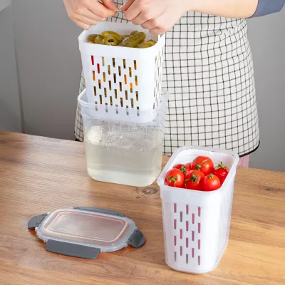 Кух.прилад VIOLET HOUSE 0545 Мийка для овочів ORANGE-YELLOW-GREEN /2 л (0545 Мийка для овочів ORANGE-YELLOW-GREEN /2 л)