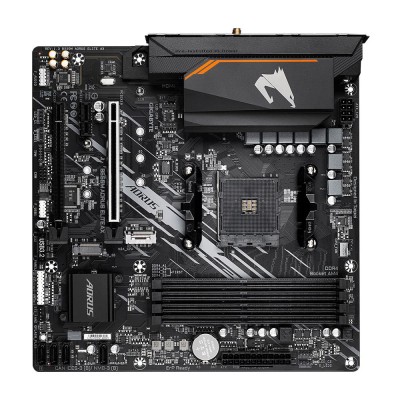Материнська плата AMD B550 SAM5 MATX B550M AORUS ELITE AX GIGABYTE Материнська плата AMD B550 SAM5 MATX B550M AORUS ELITE AX GIGABYTE