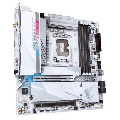Материнська плата B760 S1700 MATX B760M AORUS ELITEX AX GIGABYTE