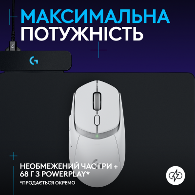 Миша LOGITECH G309 LIGHTSPEED, White (910-007207)