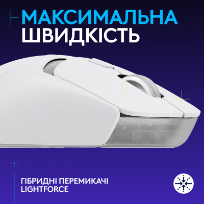 Миша LOGITECH G309 LIGHTSPEED, White (910-007207)