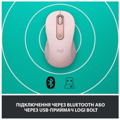 Миша LOGITECH Signature M650 L Wireless Rose (910-006237)